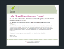 Tablet Screenshot of gutes-olivenoel.de